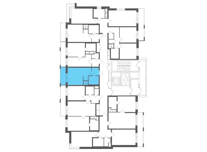 Квартира-студия: Санкт-Петербург, жилой комплекс Искра-Сити (24.48 м) - Фото 2