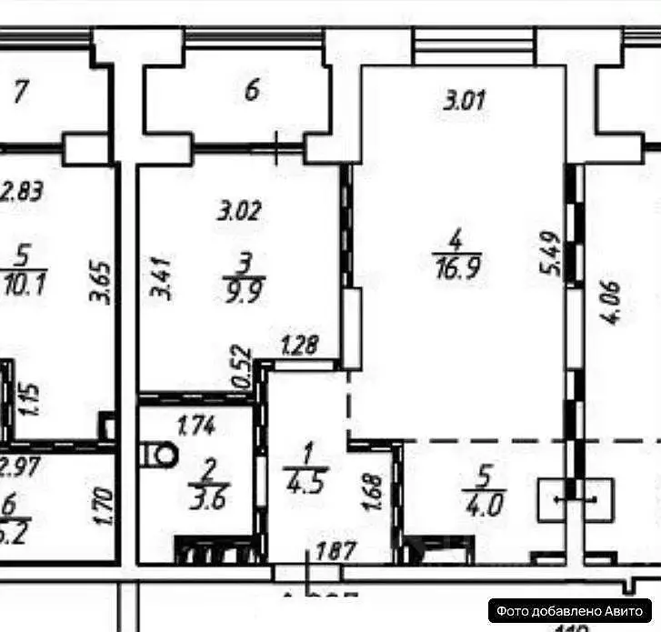 3-к кв. Красноярский край, Красноярск ул. 78-й Добровольческой ... - Фото 1