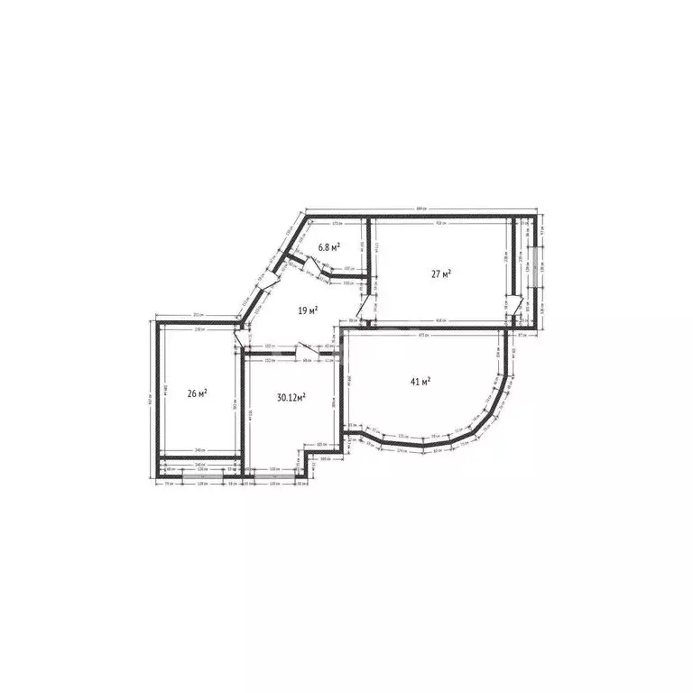 3-комнатная квартира: Махачкала, проспект Насрутдинова, 57 (141 м) - Фото 1