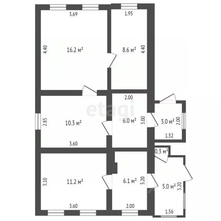 Дом в Ростовская область, Таганрог проезд 4-й Линейный (157 м) - Фото 2