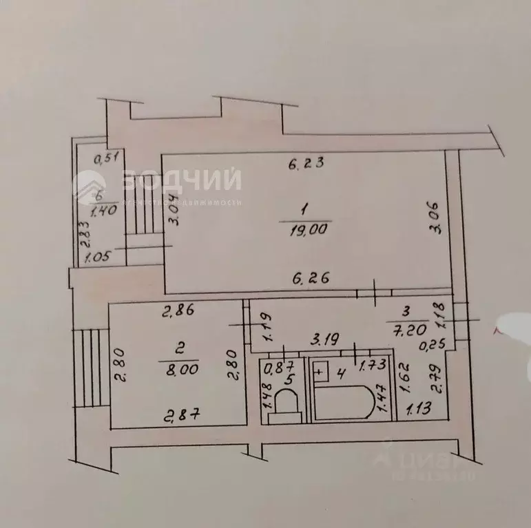 1-к кв. Чувашия, Чебоксары ул. Мате Залка, 18 (39.4 м) - Фото 2