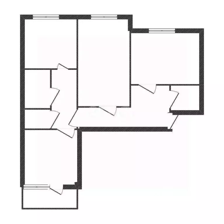 3-к кв. Белгородская область, Старый Оскол Южный мкр, 4к2 (66.0 м) - Фото 2