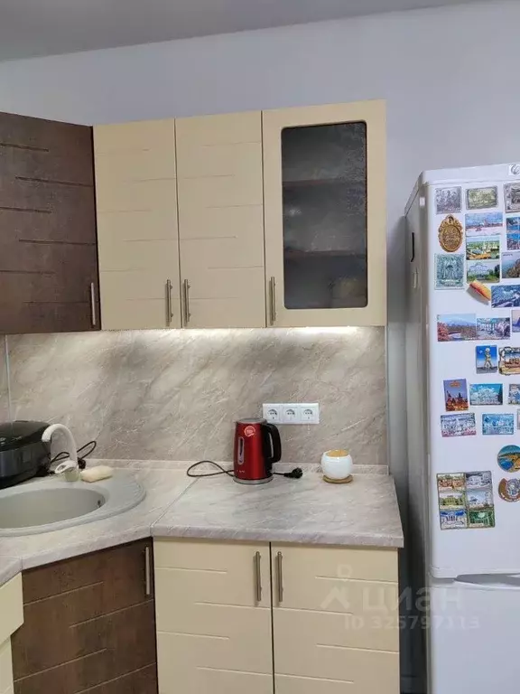 Студия Московская область, Одинцово ул. Рябиновая, 3 (27.0 м) - Фото 1