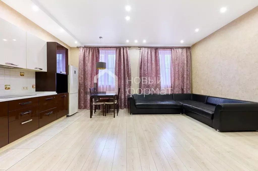 Квартира, 2 комнаты, 57.4 м - Фото 1