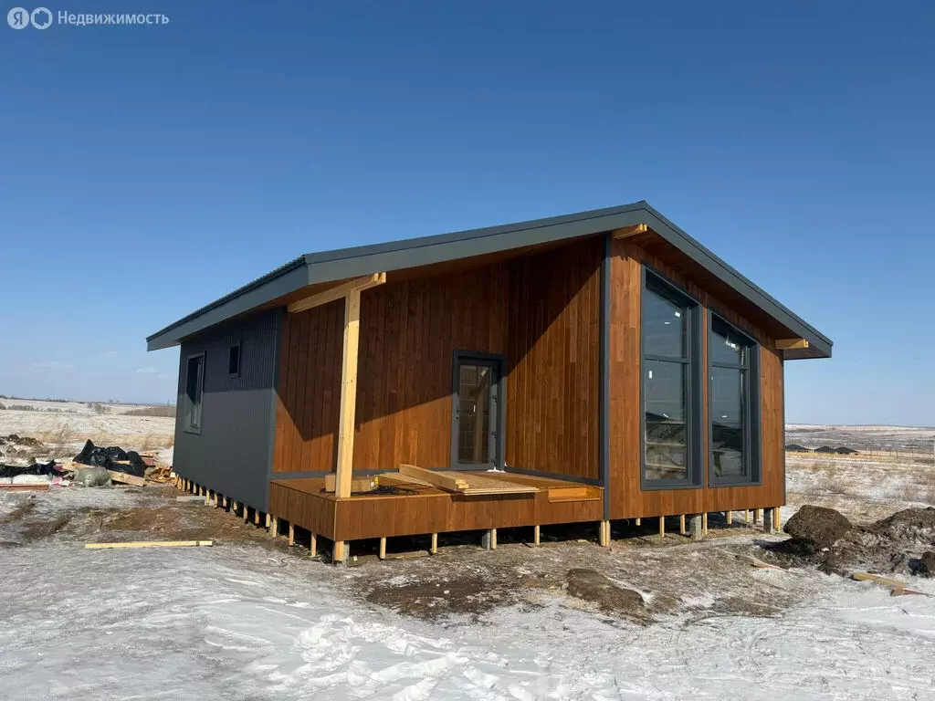 Дом в село Дрокино, ДНП Отрадное, Мирная улица (75 м) - Фото 1