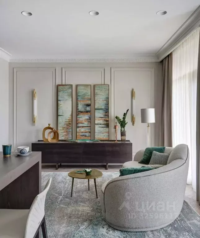 3-к кв. Москва Садовническая наб., 7 (124.0 м) - Фото 2