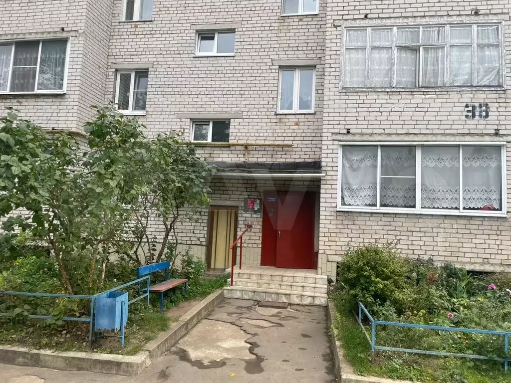 1-к. квартира, 33,4 м, 4/5 эт. - Фото 0