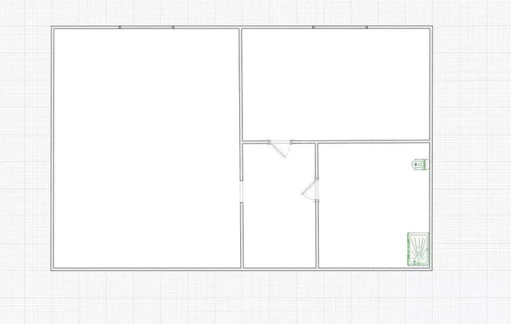 1-к кв. Костромская область, Буй ул. Октябрьской Революции, 81 (28.8 ... - Фото 1