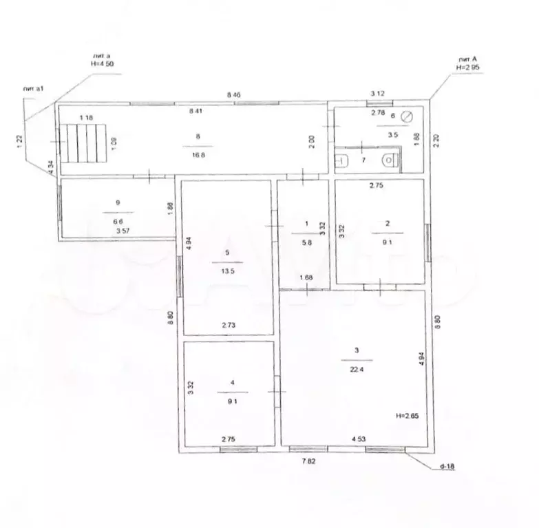 Дом 101,9 м на участке 9 сот. - Фото 0