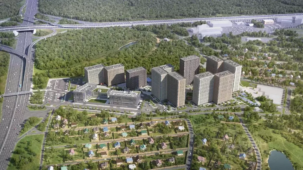 Студия Москва Тропарево Парк мк, к2.3 (25.26 м) - Фото 1