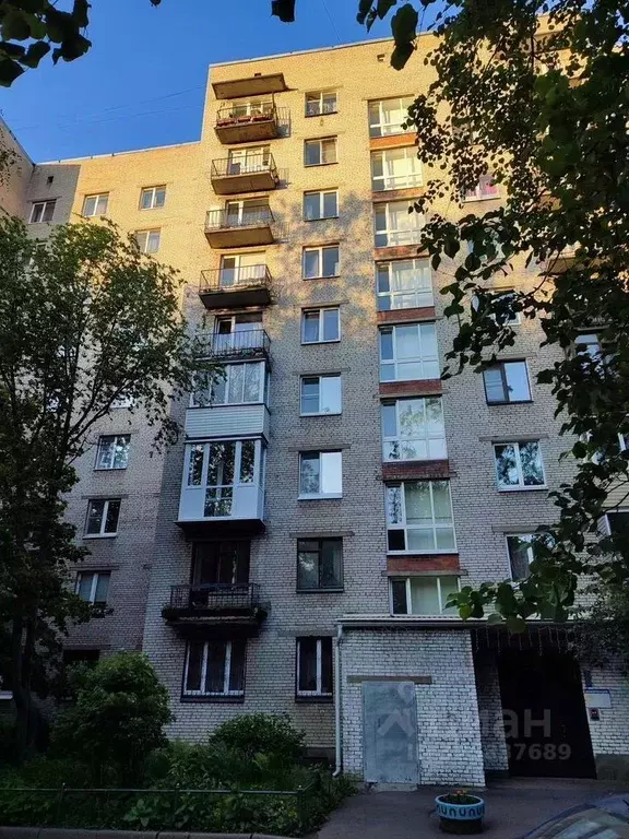 1-к кв. Санкт-Петербург ул. Руставели, 50 (32.0 м) - Фото 1