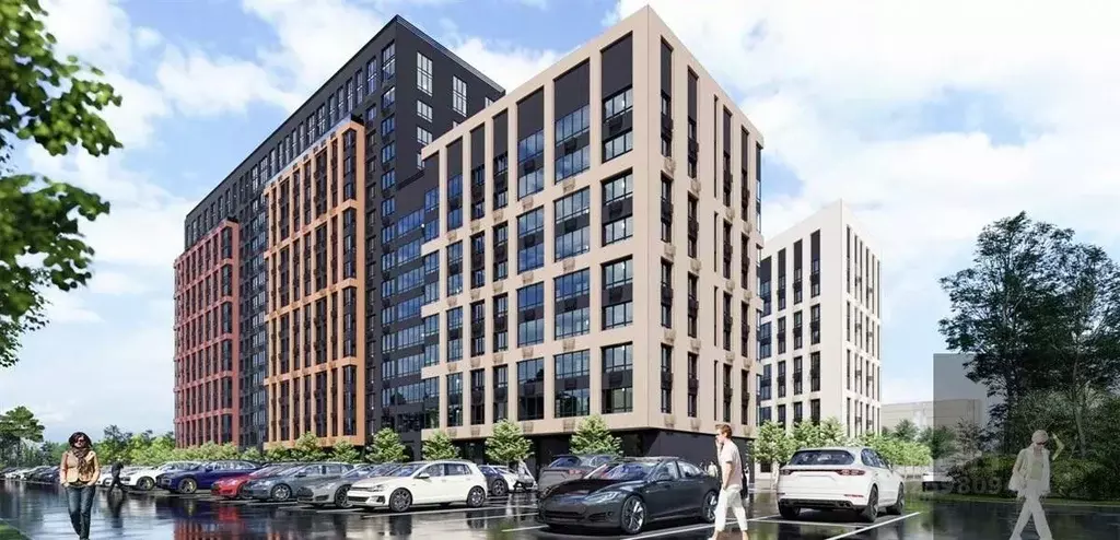 2-к кв. Воронежская область, Воронеж Ключи мкр, Ключи-клаб жилой ... - Фото 2