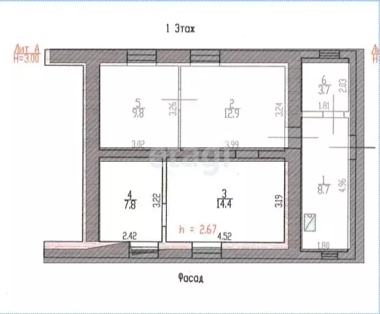 Дом в Смоленский район, Верх-Обский сельсовет, посёлок Молочный, ... - Фото 1