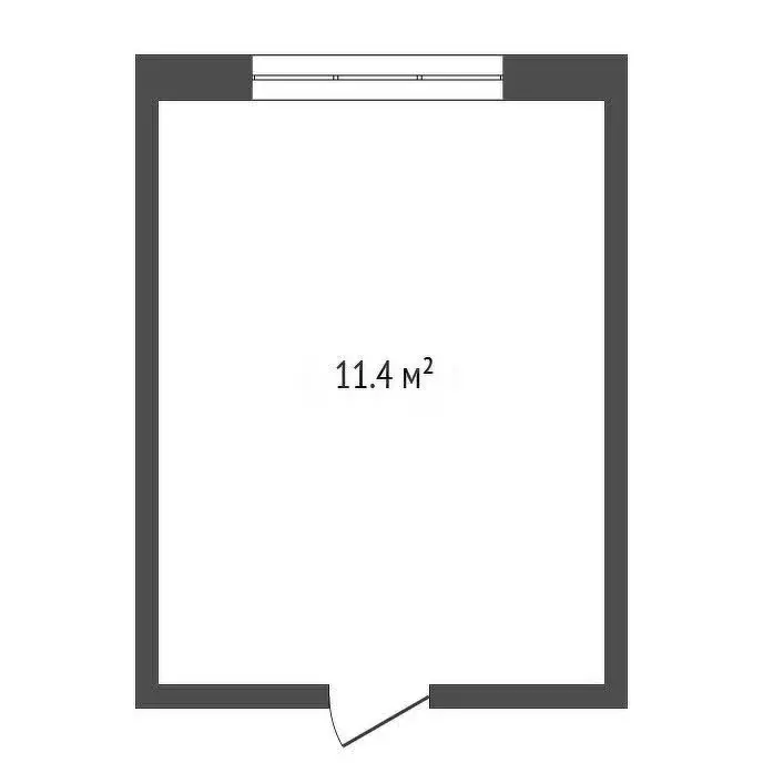 1к в -комнатной квартире (11.4 м) - Фото 1