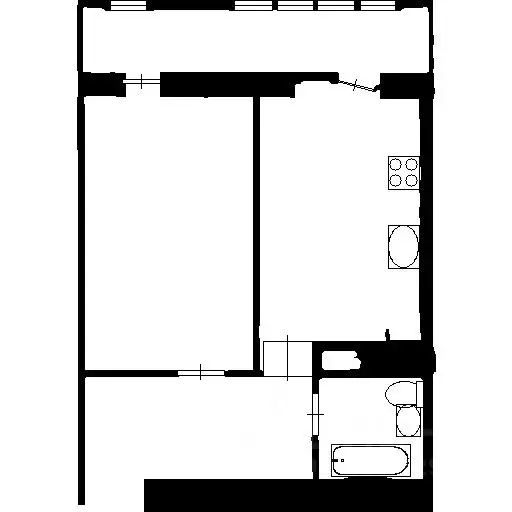 1-к кв. Краснодарский край, Краснодар Старокубанская ул., 124 (45.6 м) - Фото 1