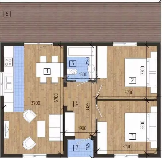 Дом в Калининградская область, Гурьевский муниципальный округ, пос. ... - Фото 2