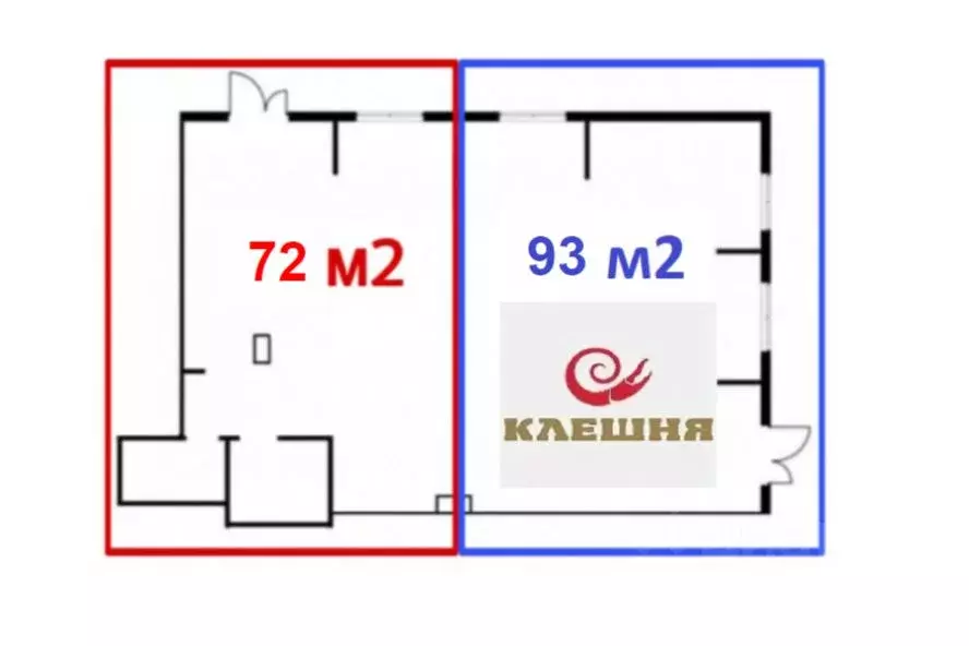 Помещение свободного назначения в Москва Люблинская ул., 76к3 (72 м) - Фото 2