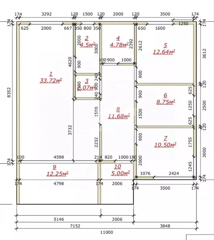 Дом в Марий Эл, Медведевский район, Пекшиксолинское с/пос, д. Большой ... - Фото 2
