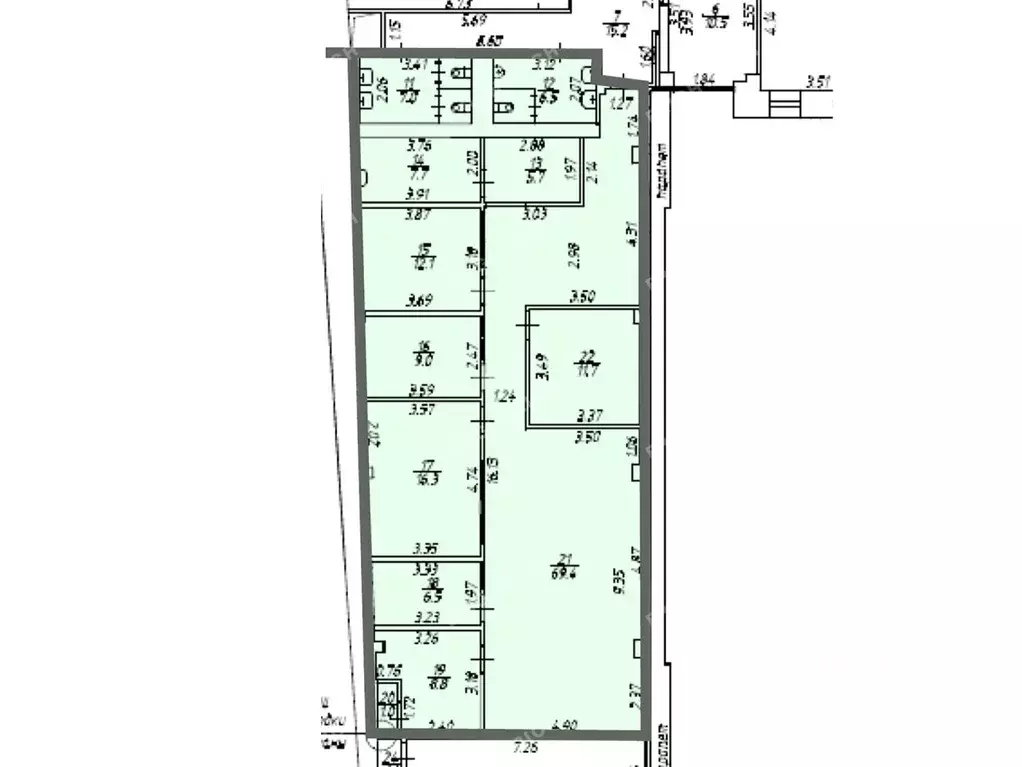 Офис в Санкт-Петербург Невский просп., 25 (167 м) - Фото 2
