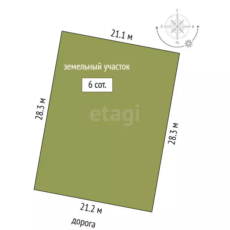 Участок в Новый Уренгой, улица Саврасова (6 м) - Фото 1