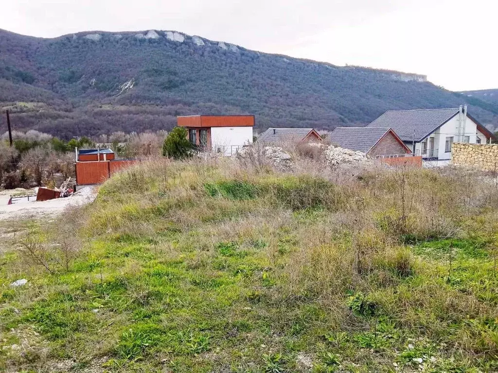 Участок в Крым, Бахчисарайский район, Куйбышево пгт ул. Солнечная, 18 ... - Фото 1