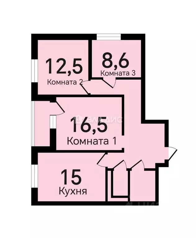 3-к кв. Московская область, Пушкино Мамонтовка мкр, Гоголевская ул., ... - Фото 1