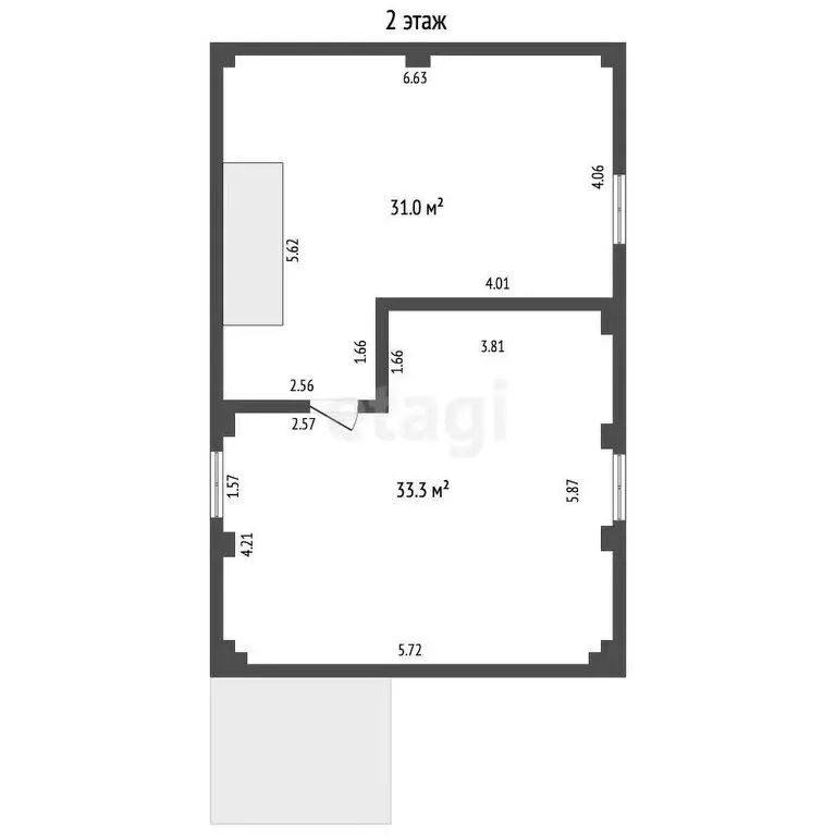 Дом в Кинельский район, сельское поселение Богдановка, СДТ Газовик, ... - Фото 2