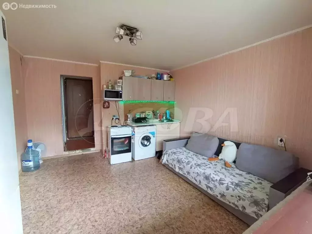 Квартира-студия: Тюмень, Олимпийская улица, 18 (18 м) - Фото 2