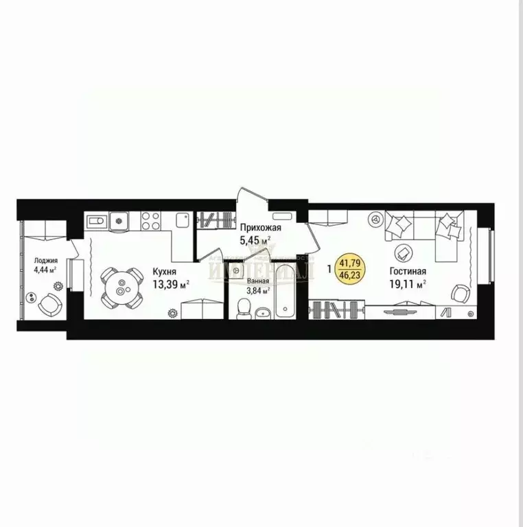 1-к кв. Марий Эл, Йошкар-Ола городской округ, с. Семеновка ул. ... - Фото 2