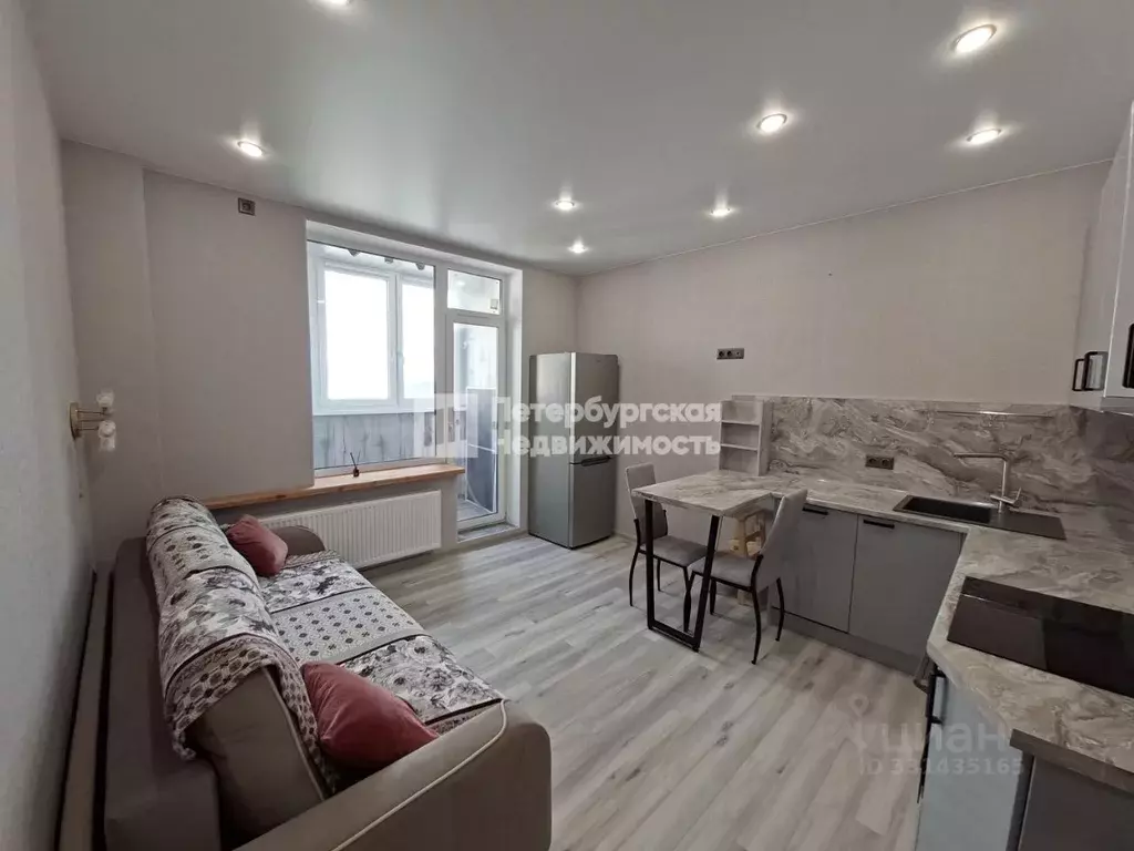 Студия Санкт-Петербург пос. Шушары, Московское ш., 262к4 (25.1 м) - Фото 1
