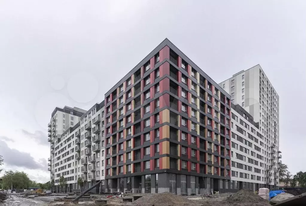 2-к. квартира, 69,7 м, 8/17 эт. - Фото 0