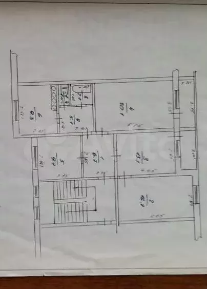 4-к. квартира, 88,5 м, 4/5 эт. - Фото 0