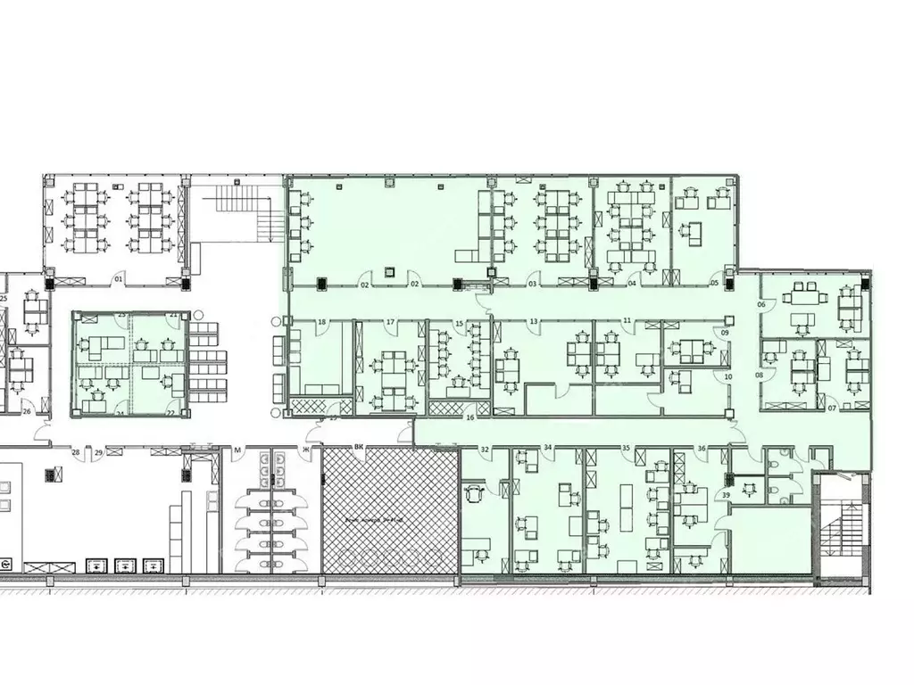 Офис в Санкт-Петербург просп. Сизова, 9 (580 м) - Фото 1