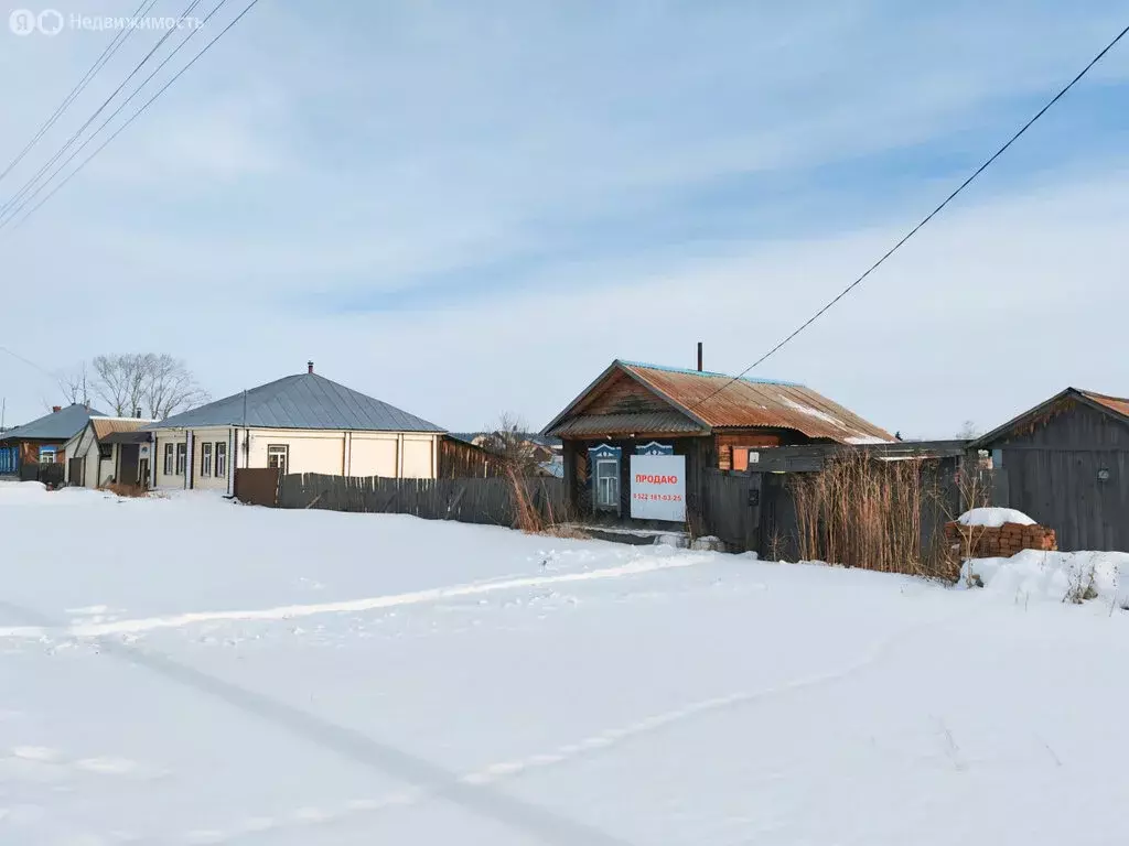 Дом в Свердловская область, Белоярский городской округ, деревня ... - Фото 1