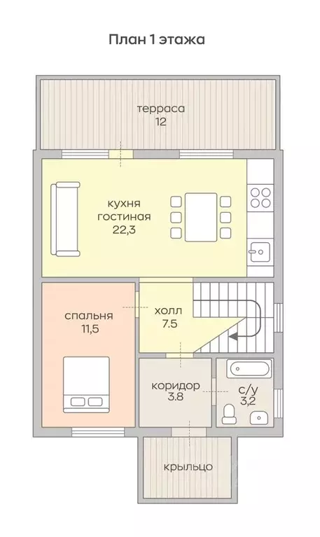 Дом в Московская область, Бронницы ул. Весенняя, 3 (120 м) - Фото 1