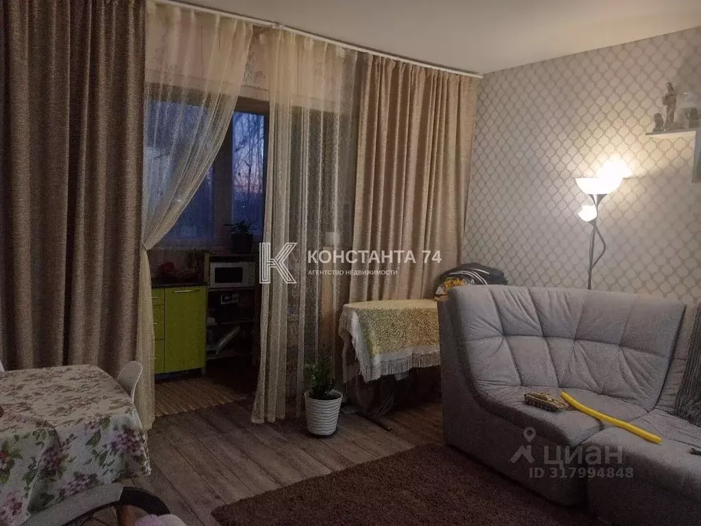 1-к кв. Челябинская область, с. Аргаяш ул. Чкалова, 18А (36.5 м) - Фото 0