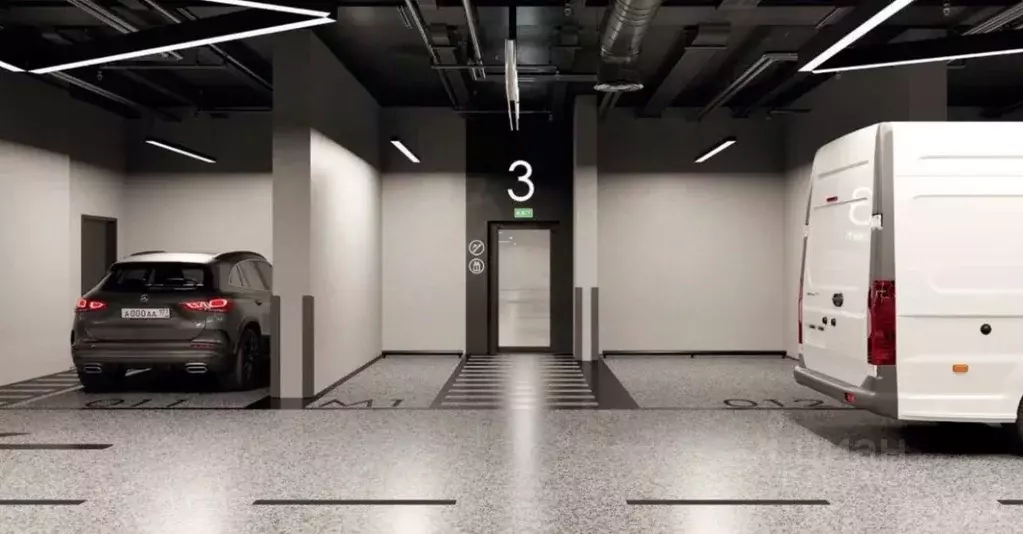 Гараж в Санкт-Петербург Зум на Неве жилой комплекс (13 м) - Фото 2