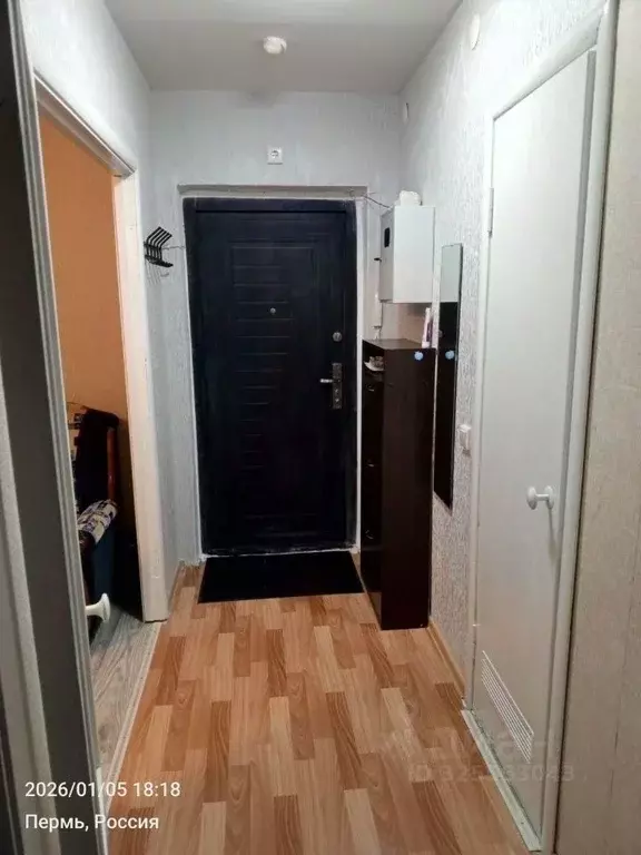 1-к кв. Пермский край, Пермь Вагонная ул., 25 (29.0 м) - Фото 2