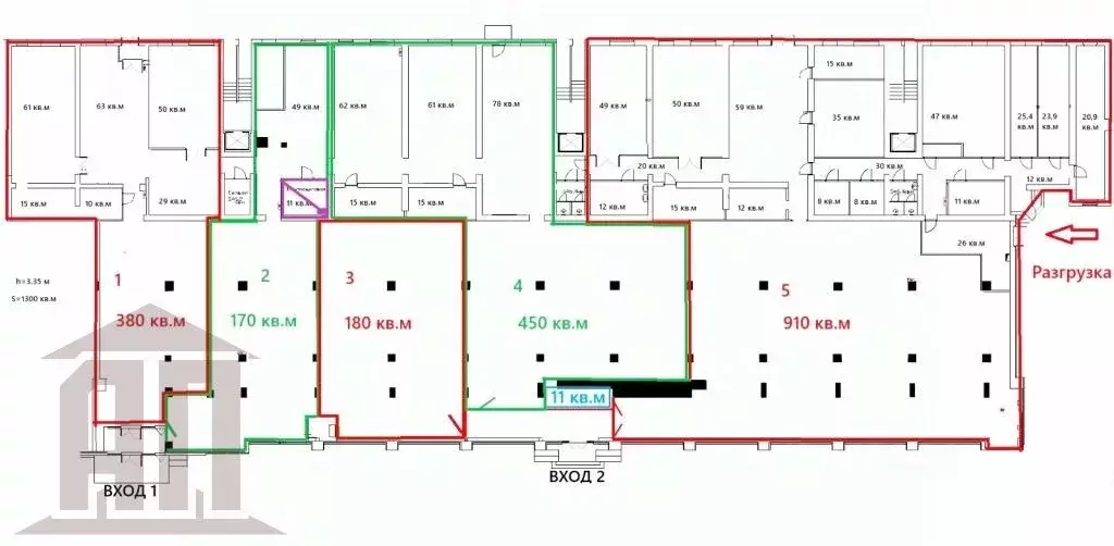 Торговая площадь в Тверская область, Тверь просп. Чайковского, 37 (180 ... - Фото 2