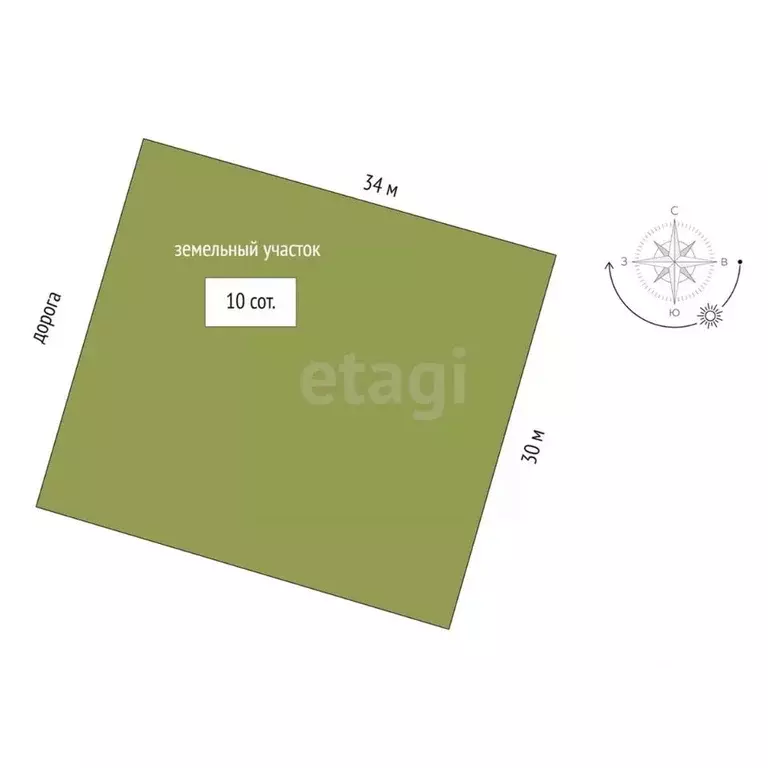 Участок в Калужская область, Перемышльский район, Ахлебинино с/пос, с. ... - Фото 2