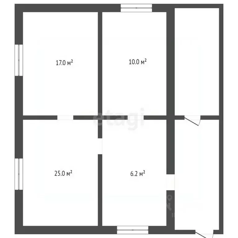 Дом в Брянская область, Мглин ул. Володарского, 18 (58 м) - Фото 1