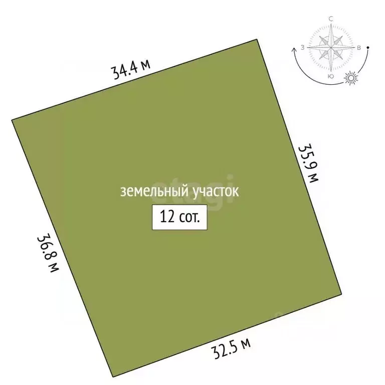 Участок в Санкт-Петербург пос. Молодежное,  (12.0 сот.) - Фото 2