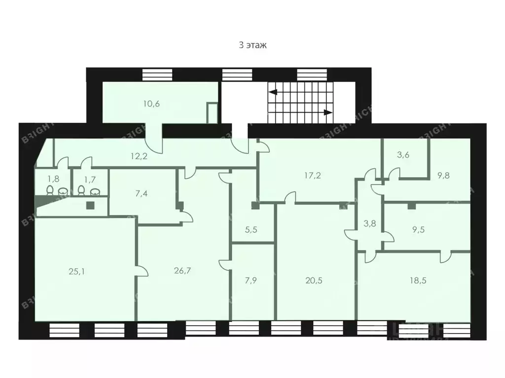 Офис в Москва Озерковская наб., 12 (196 м) - Фото 2