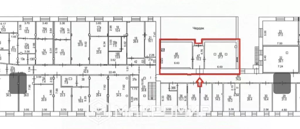 Офис в Москва Дубининская ул., 67к2 (85 м) - Фото 1