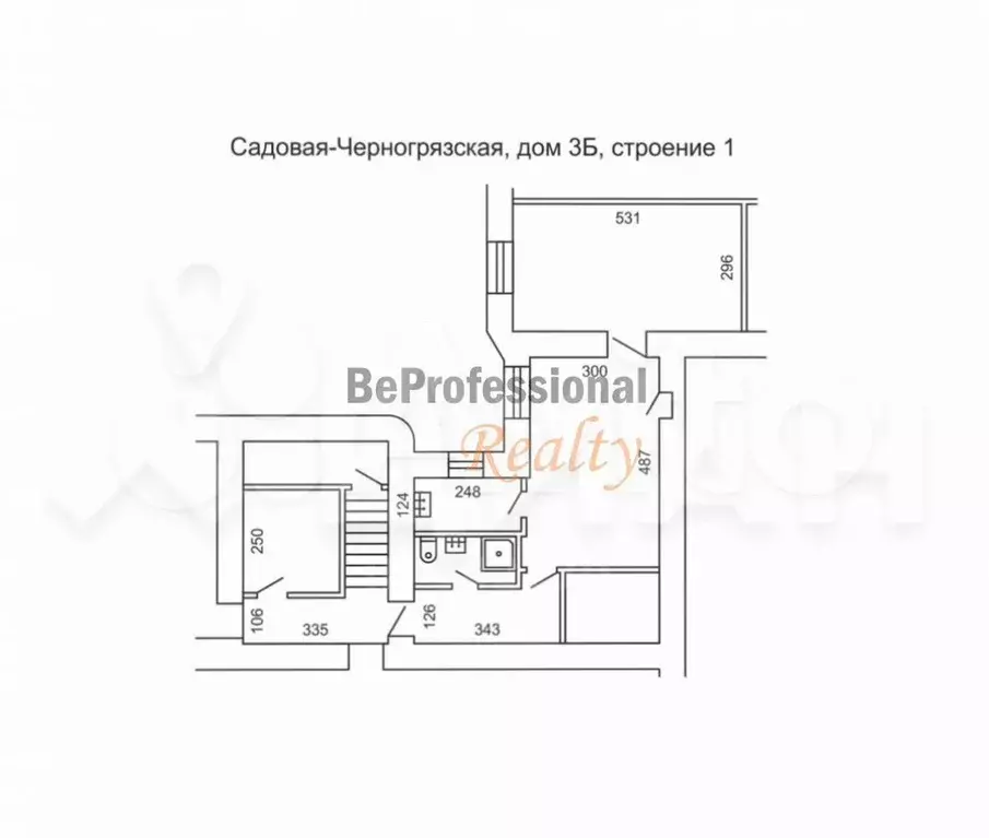 ПСН 55 кв.м. у метро Красные ворота - Фото 0