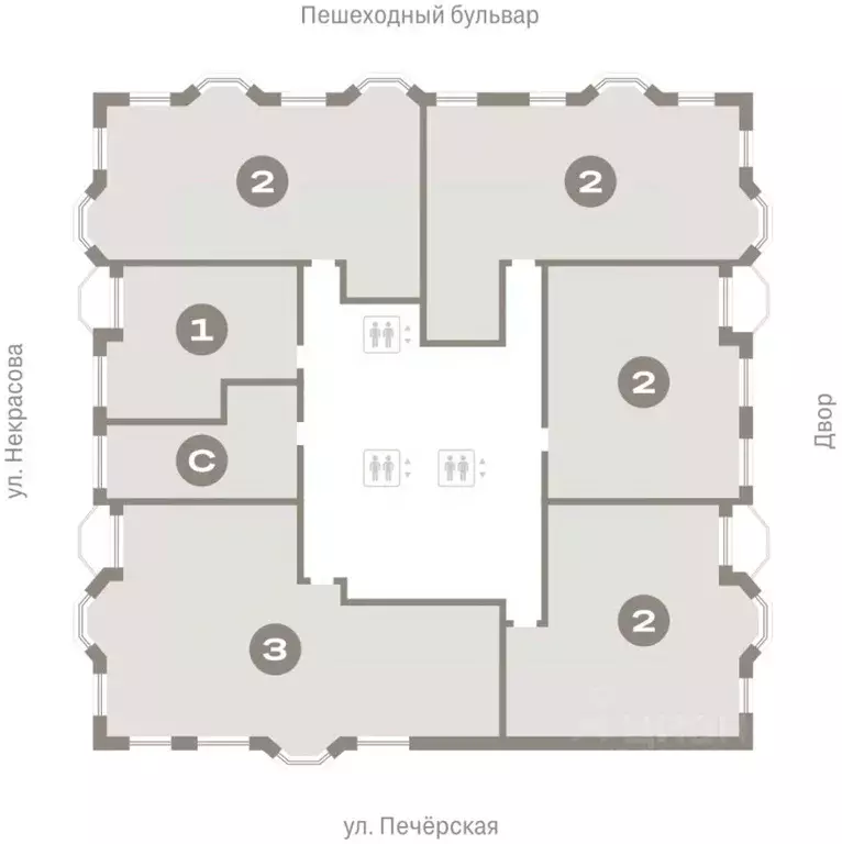 2-к кв. Свердловская область, Екатеринбург Вокзальный жилрайон, ул. ... - Фото 1