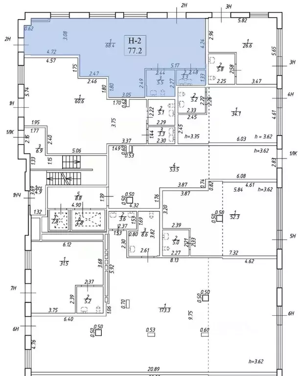 Помещение свободного назначения в Санкт-Петербург просп. Энгельса, 27Т ... - Фото 1