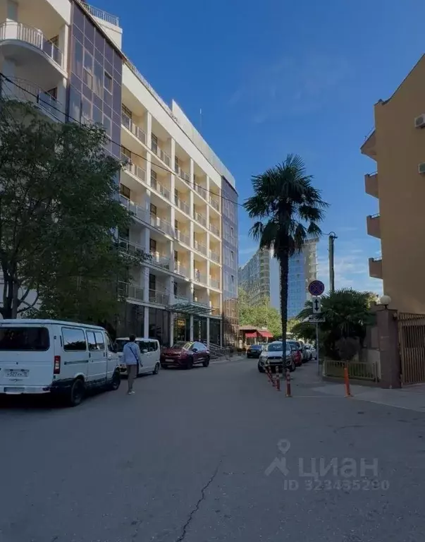 Студия Краснодарский край, Сочи Мамайка мкр, ул. Крымская, 77А (33.1 ... - Фото 1