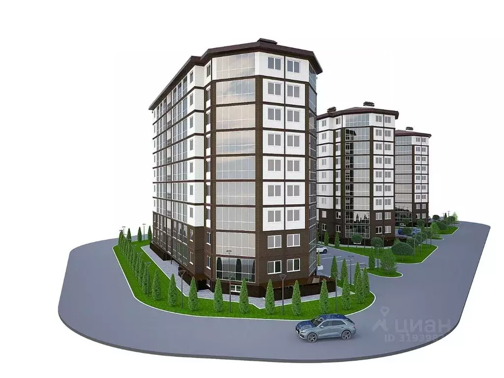 1-к кв. Ставропольский край, Ессентуки Октябрьская ул., 8/5 (37.44 м) - Фото 1
