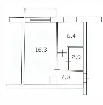 1-к кв. Волгоградская область, Волгоград Фруктовая ул., 24 (30.6 м) - Фото 2
